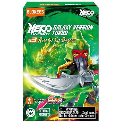 Blokees Hero Infinity- Galaxy Version 9PC PDQ Wave 3 - English Edition