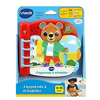 VTech Bear's Dress and Discover Book - French Edition