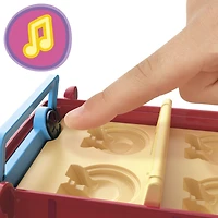 Peppa Pig Peppa's Adventures Peppa's Family Red Car Preschool Toy, Speech and Sound Effects - French Edition