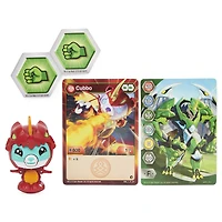 Bakugan, Coffret Dragonoid Cubbo, Figurines articulées transformables Geogan Rising à collectionner