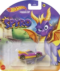 Hot Wheels Spyro Véhicule inspiré d'un personnage