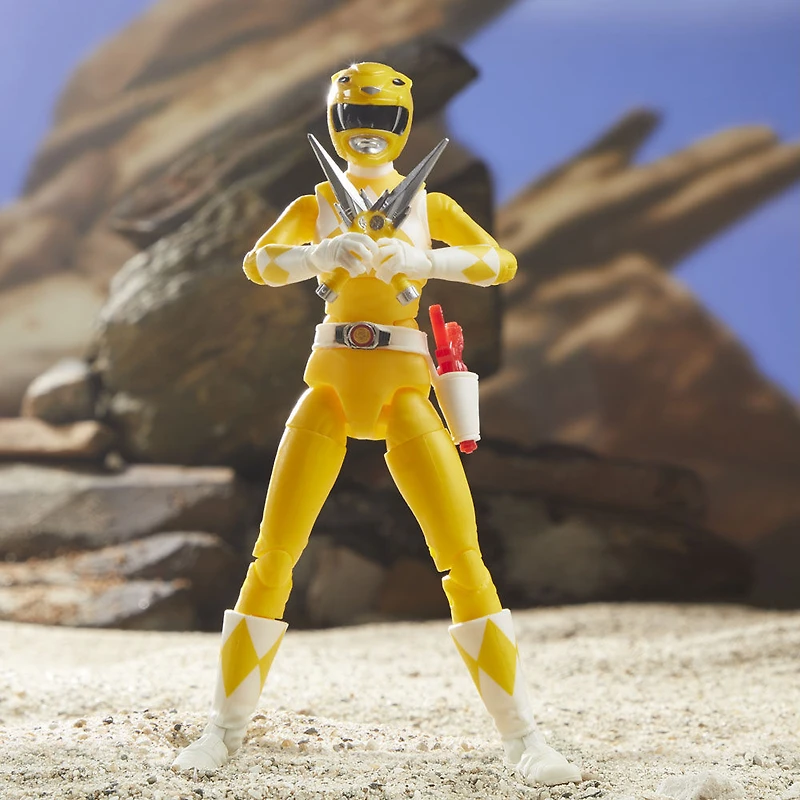 Power Rangers Lightning Collection - Figurine jouet de collection Mighty Morphin Ranger jaune
