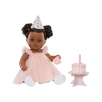 BABY born Birthday Baby Doll Harper - Dark Brown Eyes