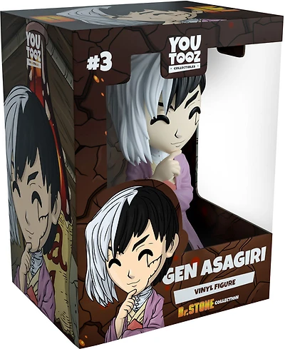 YOUTOOZ - Figurine en Dr. STONE: Gen Asagiri - Édition anglaise