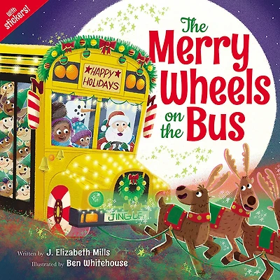 The Merry Wheels on the Bus (A Holiday Wheels on the Bus Book) - English Edition