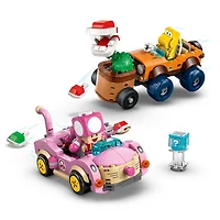 LEGO Super Mario : Mario Kart - Course-Poursuite avec Bonus Fleur Piranha, Jouet pour Garçons, Filles et tous les Amateurs 72044