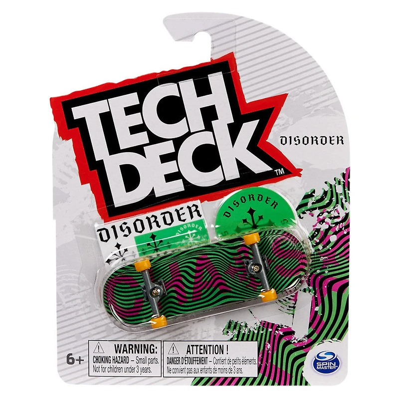 Tech Deck, 96mm Fingerboard Mini Skateboard with Authentic Designs (Styles May Vary)