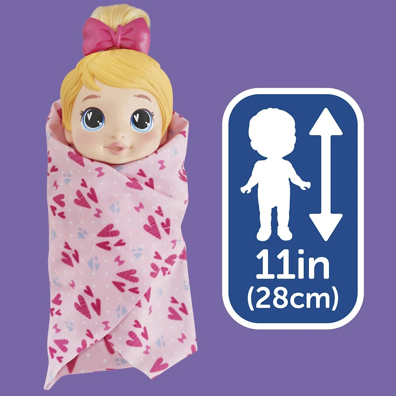 Baby Alive, poupée Harper Hugs L'heure du shampooing