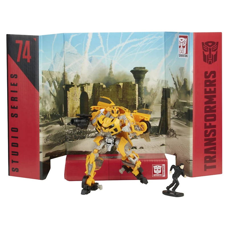 Transformers: Revenge of the Fallen Bumblebee and Sam Witwicky Figure