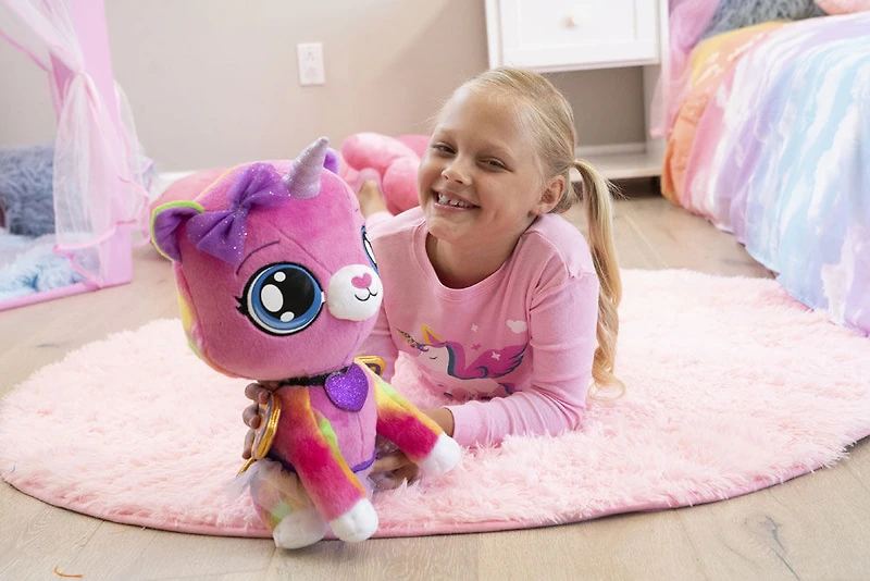 Peluche Super-pouvoirs Kitty Felicity