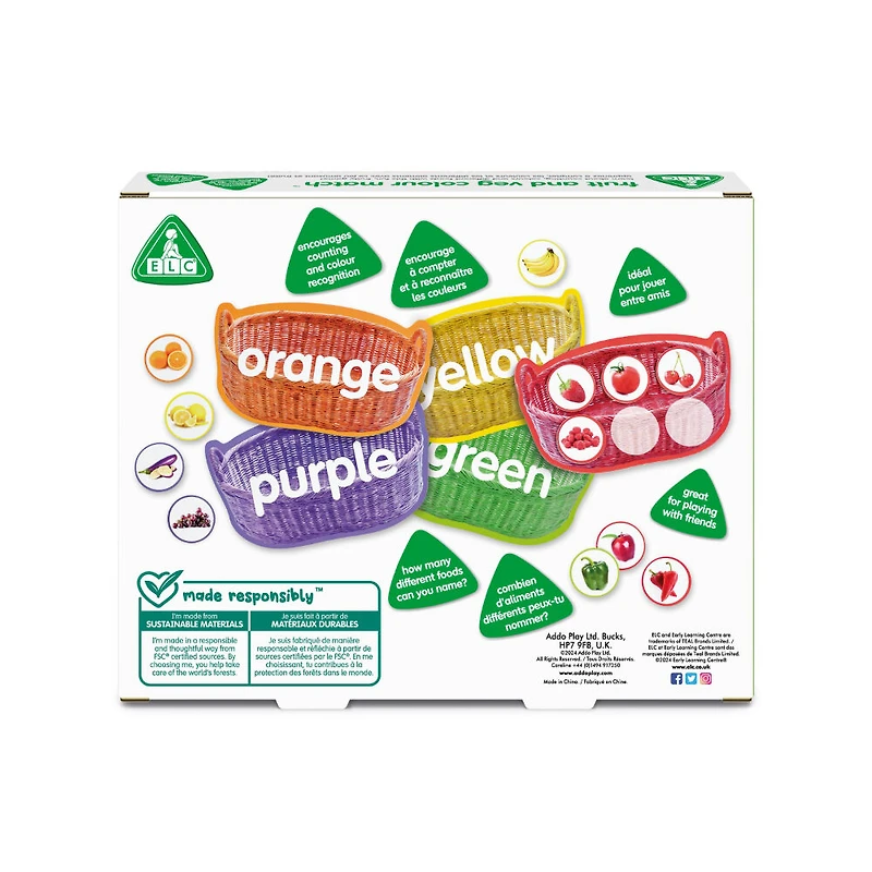 Early Learning Centre Fruit and Veg Colour Match - R Exclusive