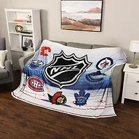 NHL Multi Team Arena Blanket, 66" x 90"