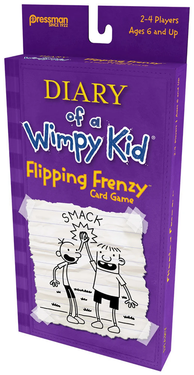Jeu de cartes Diary Of A Wimpy Kid - Flippin' Frenzy - Édition anglaise