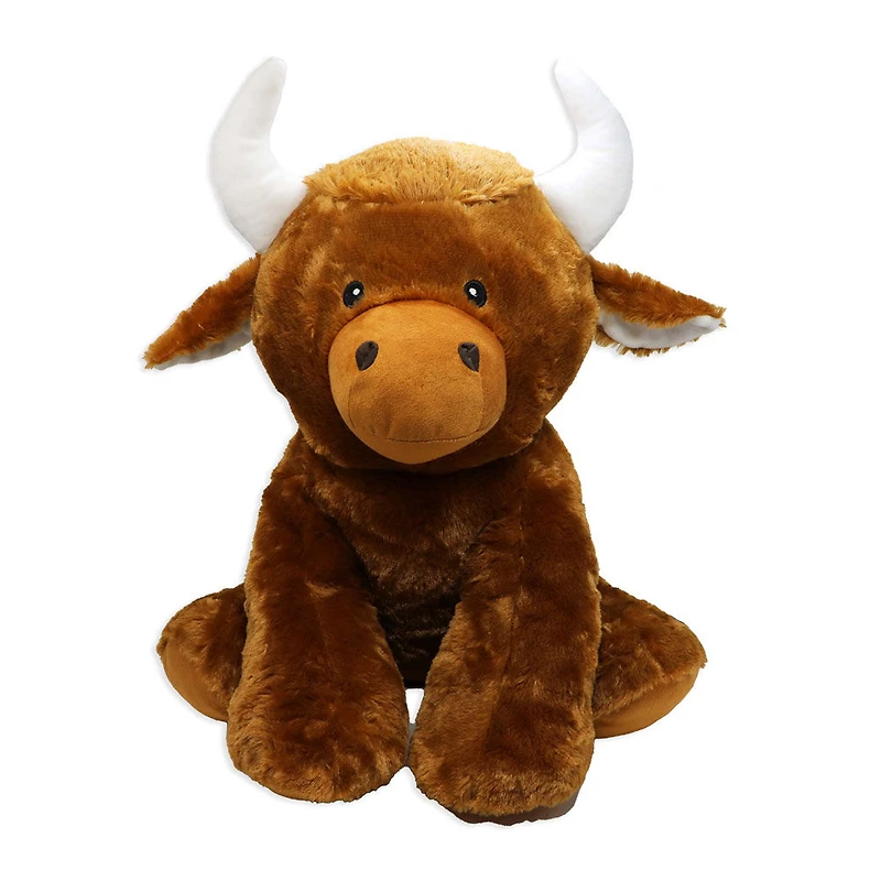 Plushies by Baby Mode Plush Tan Highland cow -18"