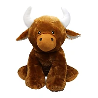 Plushies by Baby Mode Plush Tan Highland cow -18"