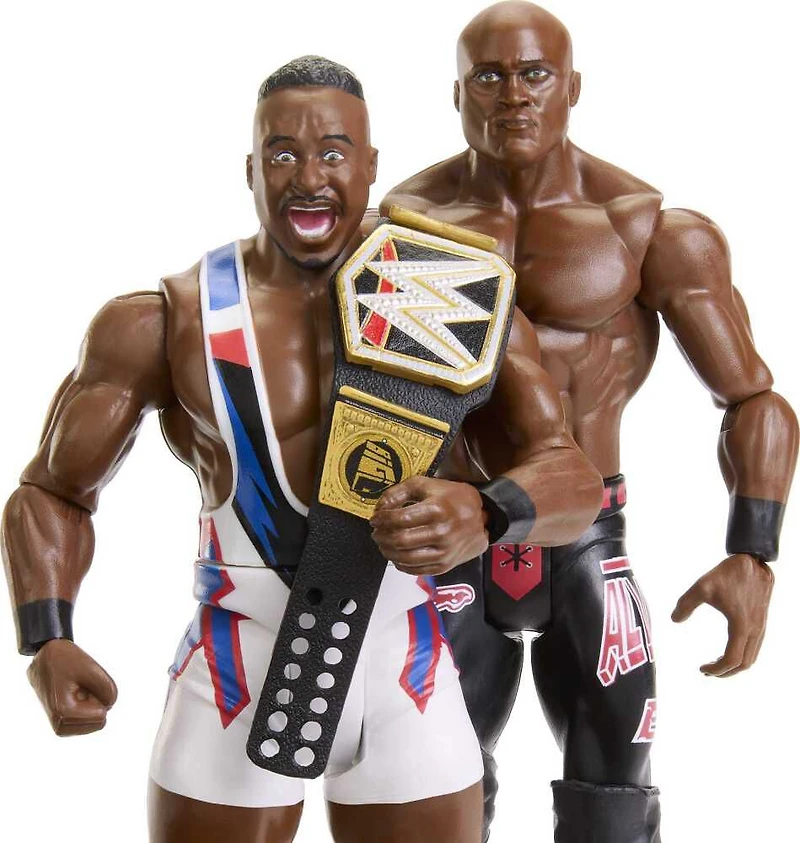 WWE-Coffret 2 Figurines Championship Showdown Bobby Lashley vs Big E