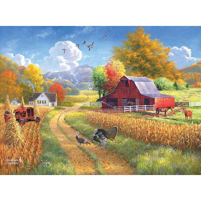 Abraham Hunter Cra-Z-Art Casse-têtes 1000pc - Season To Be Thankful