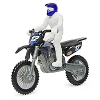 Supercross, Authentic Shane McElrath 1:24 Scale Die-Cast Motorcycle with Rider Figure