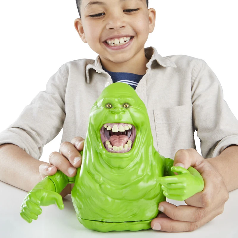 Ghostbusters, figurine animatronique Slimer Secoue et Écrase avec plus de 40 effets sonores, enfants à partir de 4 ans