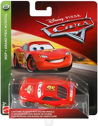 Disney/Pixar Cars - Véhicule Flash McQueen avec Roues de Course. - Édition anglaise