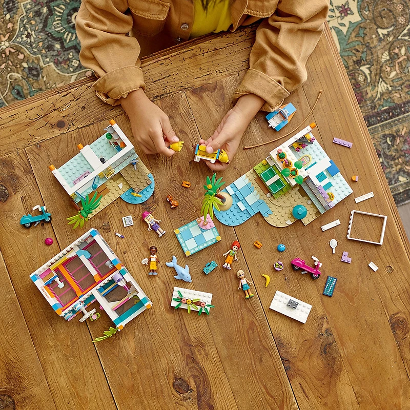 LEGO Friends La maison de vacances sur la plage 41709 Ensemble de construction (686 pièces)