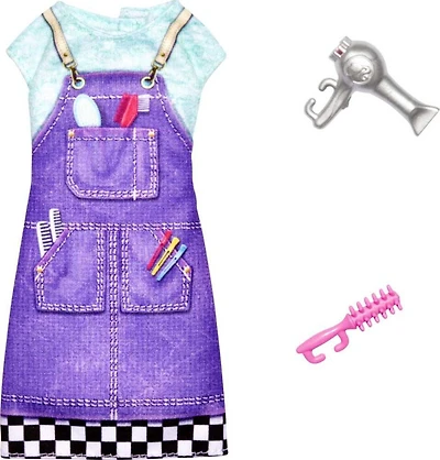Barbie- Tenue - Coffret - Coiffeuse