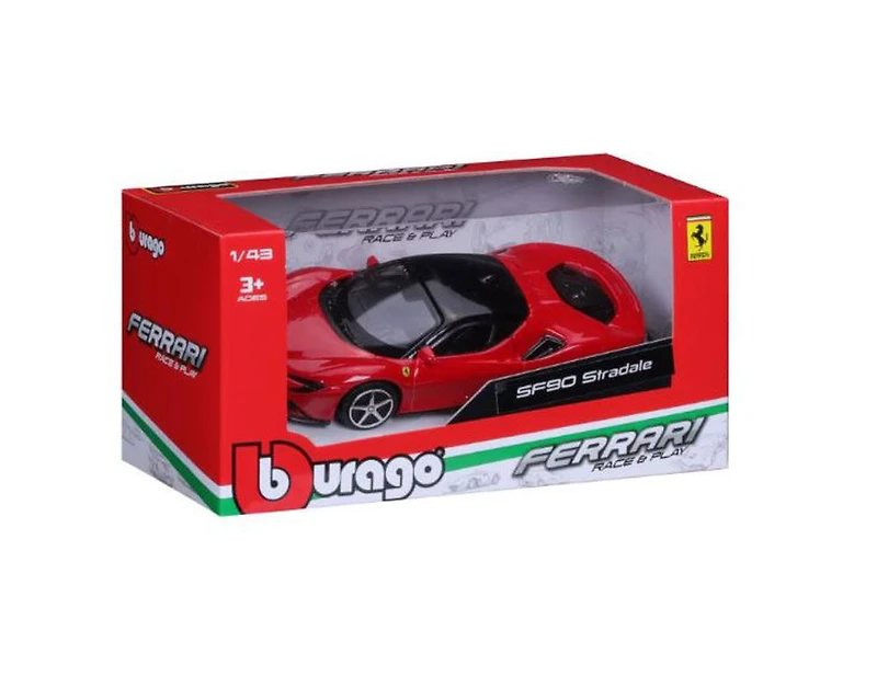 Bburago Ferrari Race&Play - Ferrari SF90 Stradale - Échelle 1:43