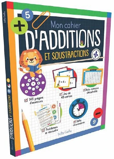 Mon Cahier D'Additions Et Soustraction