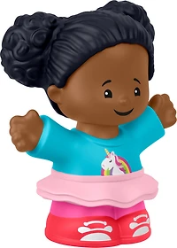 Fisher-Price Petites gens Tessa Figure pour les tout-petits et préscolaire Faire semblant de jouer