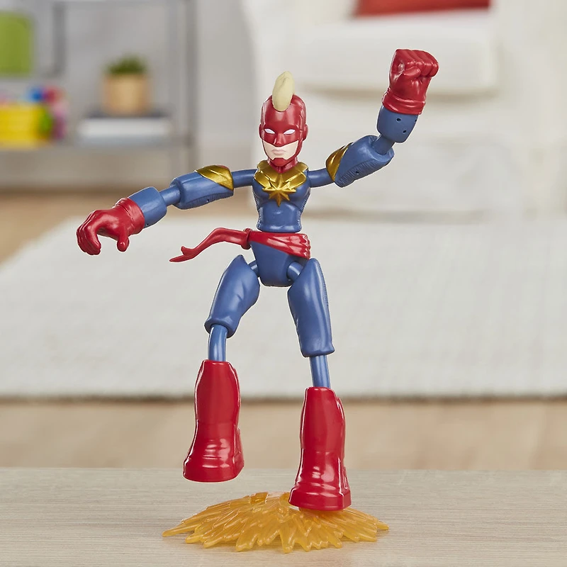 Marvel Avengers Bend and Flex  - Figurine Captain Marvel