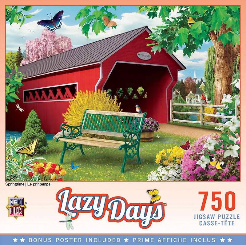Casse-Tête 750 Pièces "Lazy Days" - Springtime