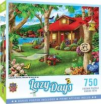Casse-Tête De "Lazy Days" 750PC - "Lakeside Retreat"