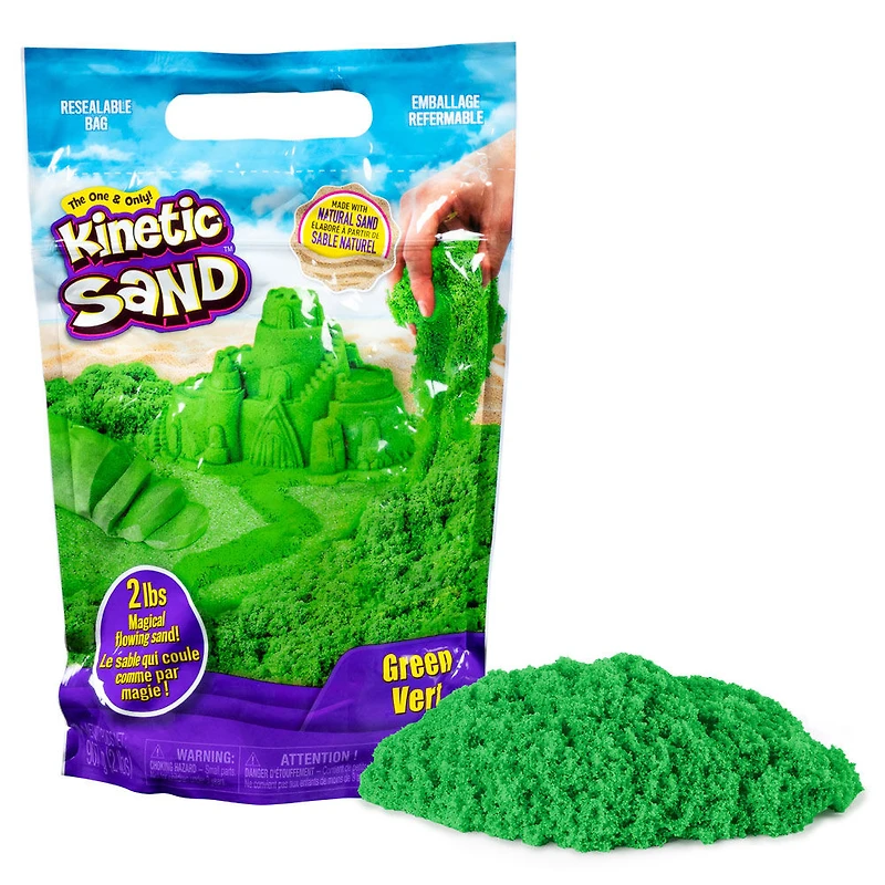Kinetic Sand - Vert, 2lb.