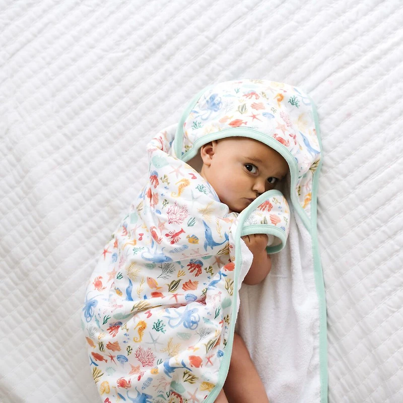 Serviette À Capuche - Nautical