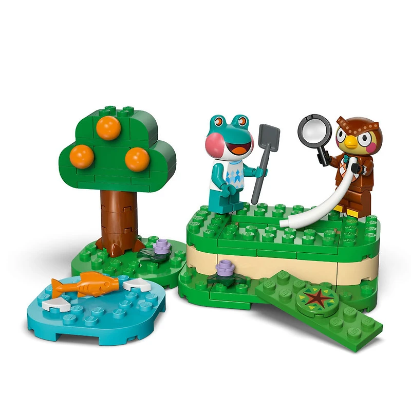 LEGO Animal Crossing Blathers's Museum Collection Building Toy for Kids, Girls & Boys, Ages 7+ - 77056