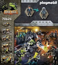 Tyrannosaure et  robot géant Playmobil Dino Rise