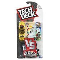 Tech Deck, Primitive Skateboards Versus Series, Collectible Fingerboard 2-Pack and Obstacle Set