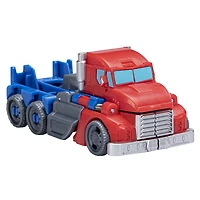 Transformers Earthspark, figurine Optimus Prime Flip Changer 1 étape de 10 cm