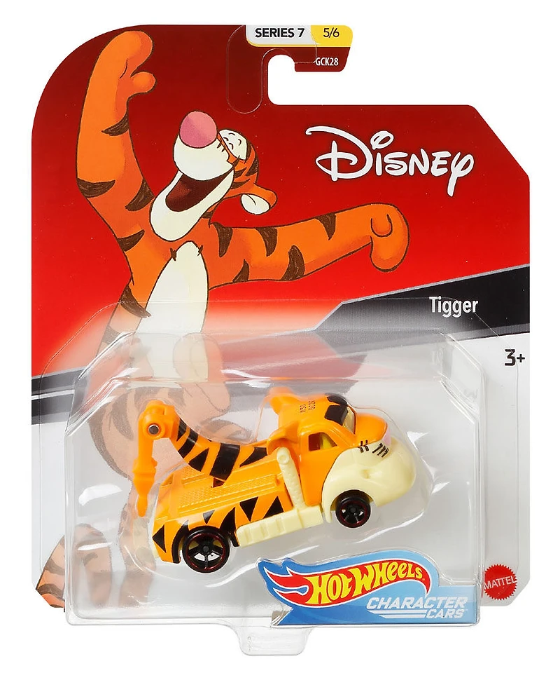 Hot Wheels - Disney/Pixar - Véhicule de Personnages Tigger