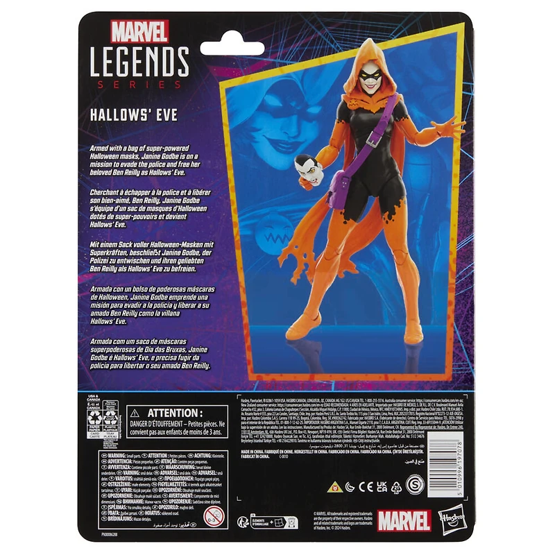 Marvel Legends Series, figurine Hallows' Eve inspirée des bandes dessinées