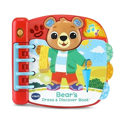 VTech Bear's Dress and Discover Book - English Edition