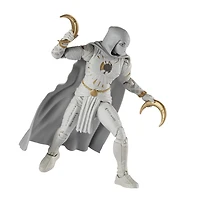 Marvel Legends Series, figurine de collection Moon Knight de 15 cm de la série MCU Disney+ Moon Knight, avec 4 accessoires