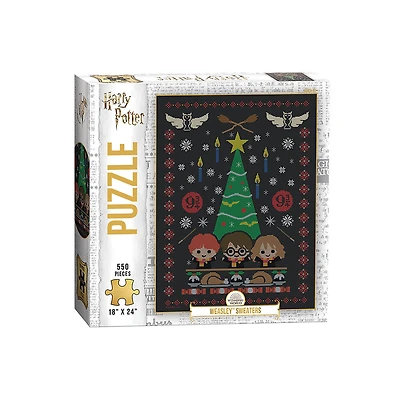 Harry Potter "Weasley Sweaters" 550 Piece Puzzle - English Edition