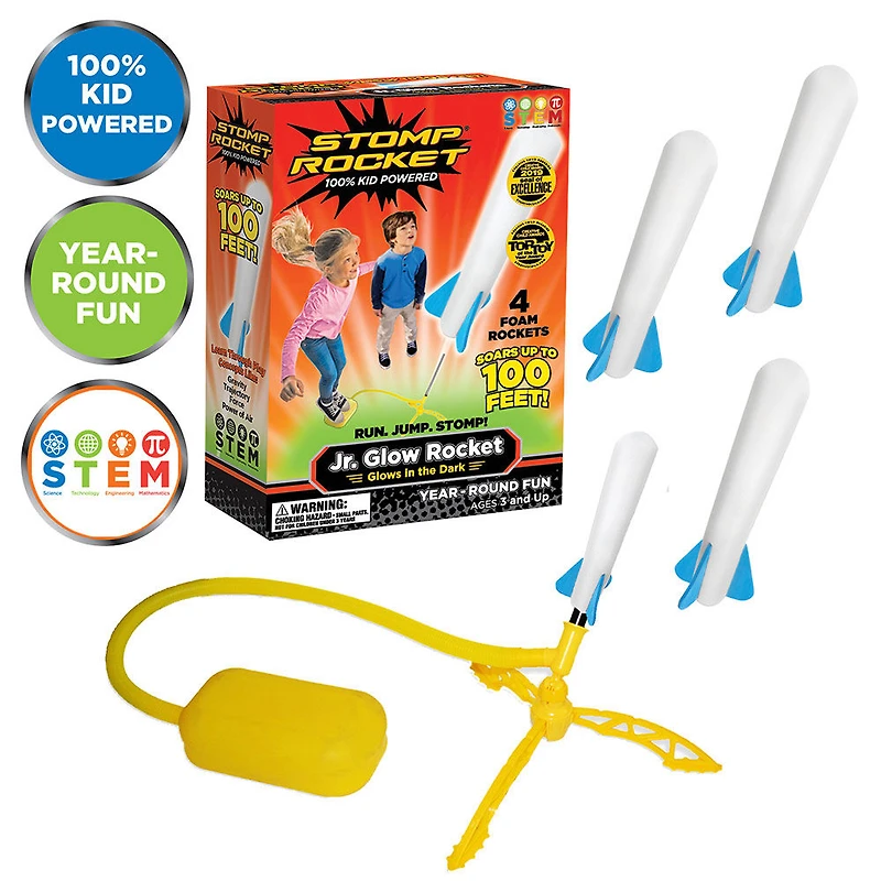 Stomp Rocket Jr. Glow - English Edition