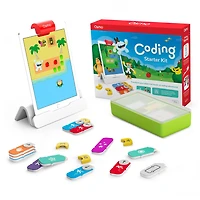Osmo - Coffret Complet Coding pour iPad -  Pour apprendre à coder, bases du codage & plus - Jouet STIM (Base Osmo pour iPad incluse)