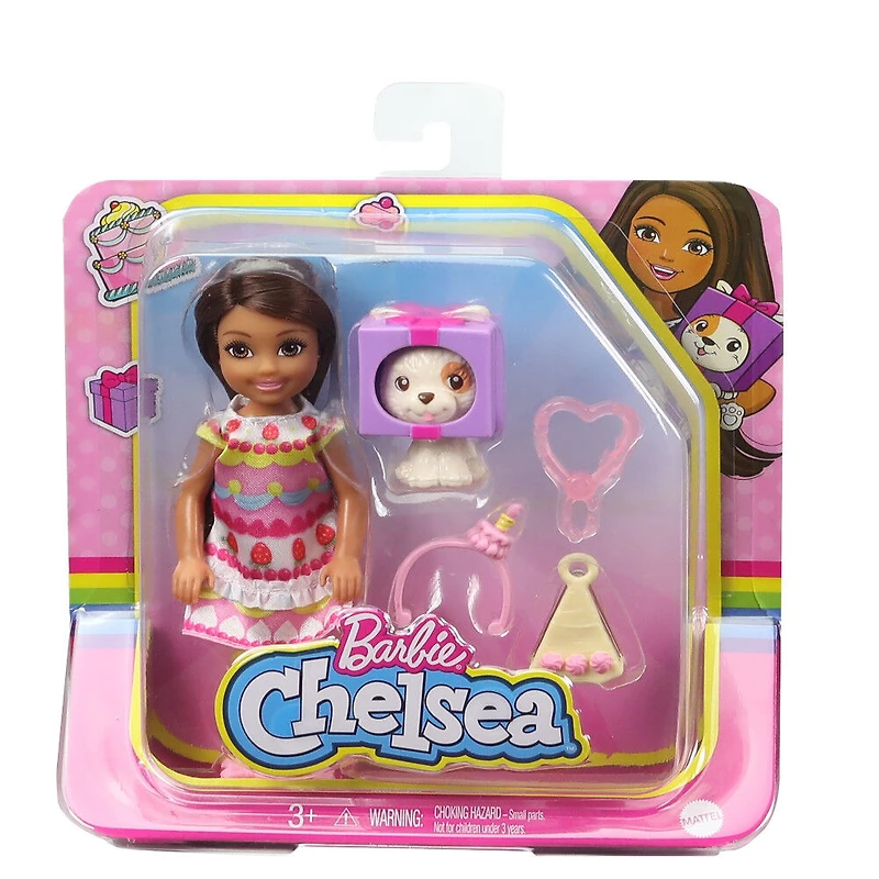 Barbie Club Chelsea Dress-Up Doll (6-inch) in Cake Costume