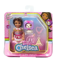 Barbie Club Chelsea Dress-Up Doll (6-inch) in Cake Costume