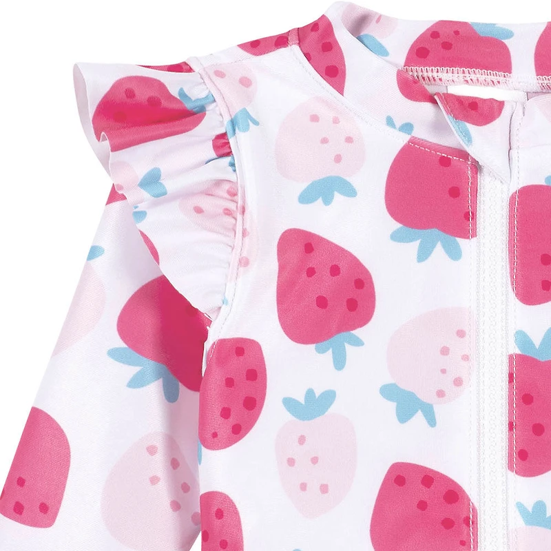 Gerber - Baby & Toddler Summer Blossom Rash Guard