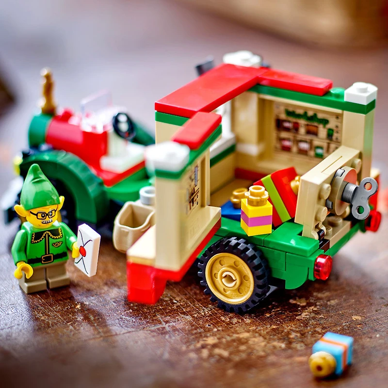 LEGO Santa's Delivery Truck Building Toy for Kids - Christmas Craft for Girls & Boys, Ages 8+ - 40746