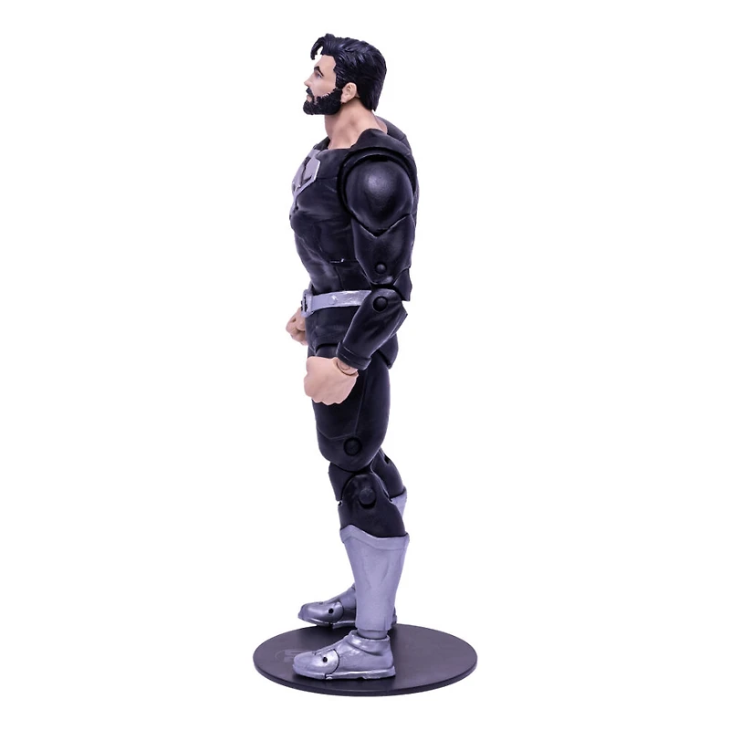 DC Multiverse - Solar Superman (Costume Noir) Figurine
